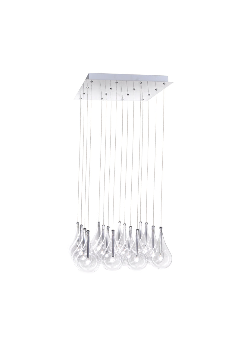 ET2 E20117-18 Larmes 16 Light Pendant, Polished Chrome Main Image.jpg
