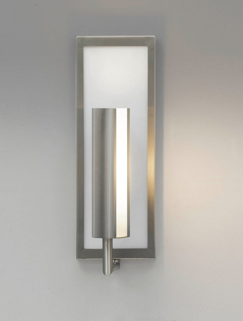 Generation Lighting WB1451BS Mila One Light Wall Sconce, Brushed Steel Alternate Image.jpg