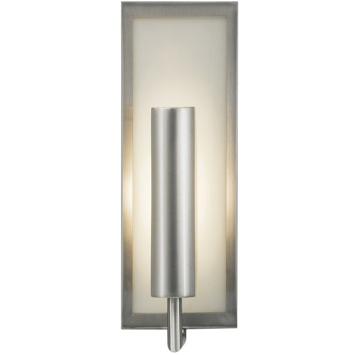 Generation Lighting WB1451BS Mila One Light Wall Sconce, Brushed Steel Main Image.jpg