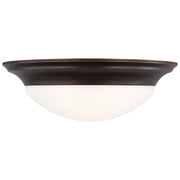 Generation Lighting 75436-710 Nash Three Light Flush Mount, Bronze Main Image.jpg