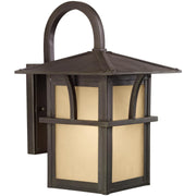 Generation Lighting 88881-51 Medford Lakes One Light Outdoor Wall Lantern, Statuary Bronze Main Image.jpg