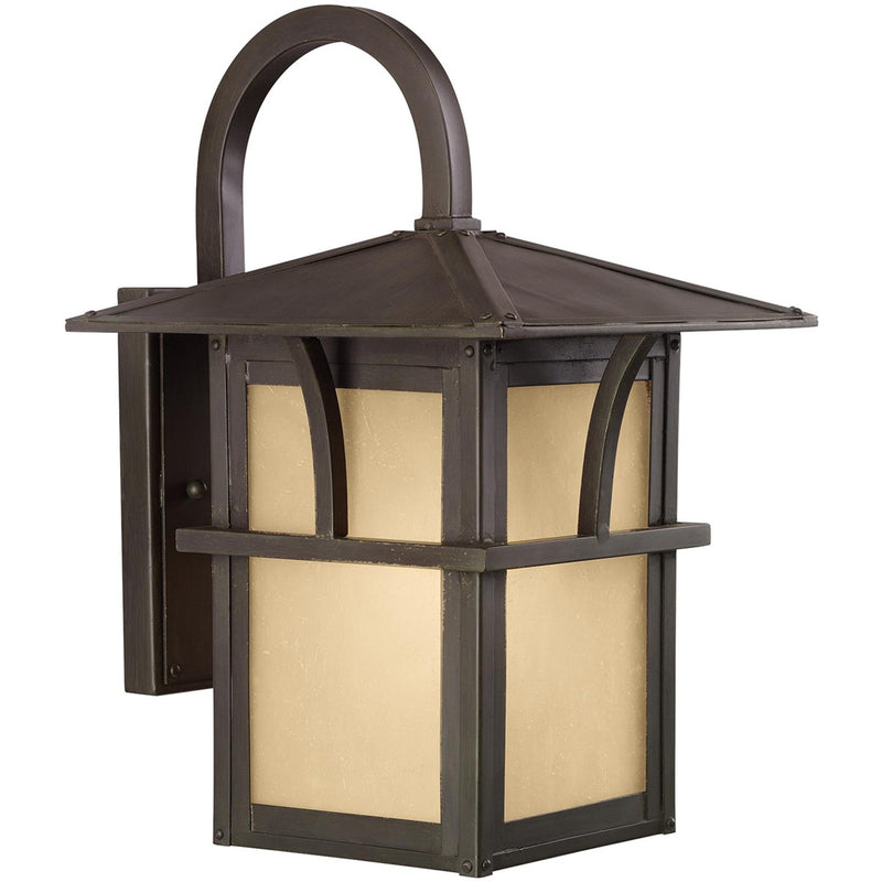 Generation Lighting 88881-51 Medford Lakes One Light Outdoor Wall Lantern, Statuary Bronze Main Image.jpg
