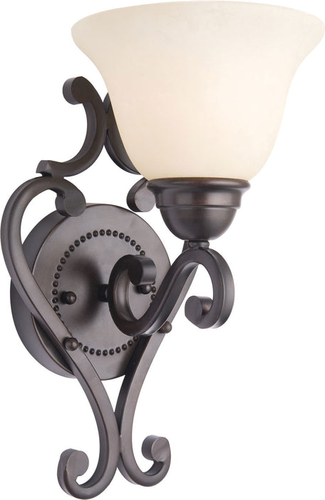 Maxim 12211FIOI Manor One Light Wall Sconce, Oil Rubbed Bronze Main Image.jpg