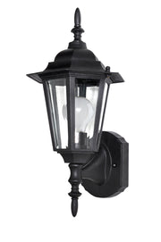Maxim 3000CLBK Builder Cast One Light Outdoor Wall Lantern, Black Alternate Image.jpg
