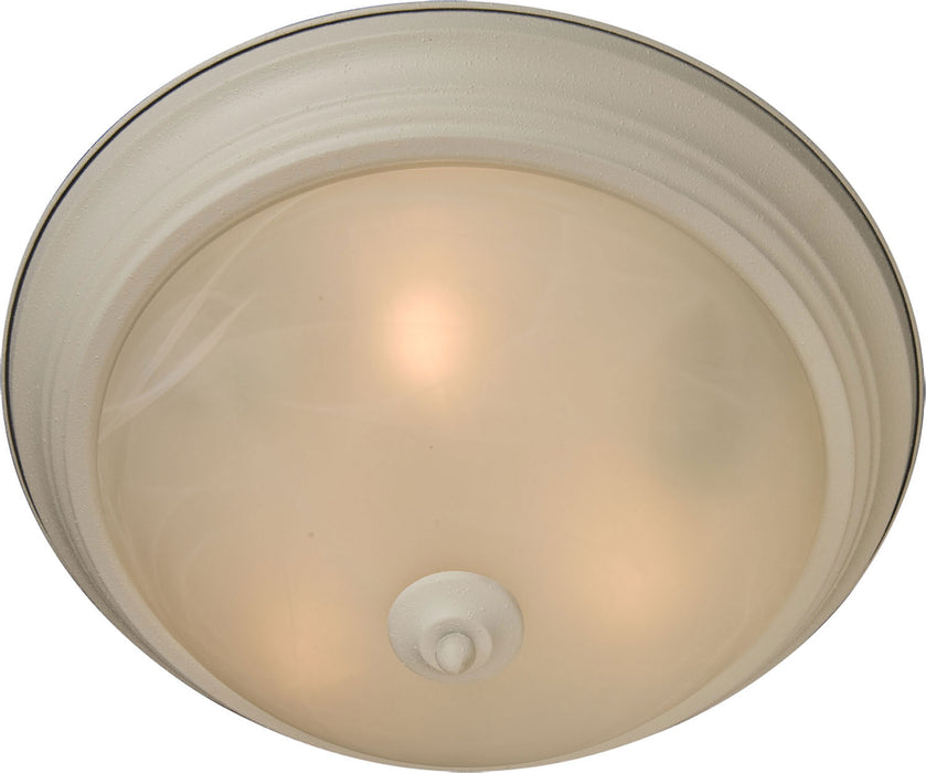 Maxim 5842MRTW Essentials - 584x Three Light Flush Mount, Textured White Main Image.jpg