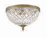 Crystorama 117-12-OB Ceiling Mount Three Light Flush Mount Olde Brass Alternate Image 4.jpg
