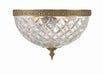 Crystorama 117-12-OB Ceiling Mount Three Light Flush Mount Olde Brass Main Image.jpg