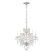 Crystorama 4405-CH-CL-MWP Maria Theresa Six Light Mini Chandelier Polished Chrome Alternate Image 4.jpg