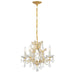 Crystorama 4474-GD-CL-MWP Maria Theresa Four Light Mini Chandelier Gold Alternate Image.jpg