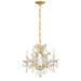 Crystorama 4474-GD-CL-SAQ Maria Theresa Four Light Mini Chandelier Gold Alternate Image.jpg