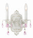 Crystorama 5022-AW-RO-MWP Paris Market Two Light Wall Sconce Antique White Main Image.jpg
