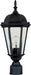 Maxim 1001BK Westlake One Light Outdoor Pole/Post Lantern, Black Main Image.jpg