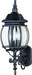 Maxim 1033BK Crown Hill Three Light Outdoor Wall Lantern, Black Main Image.jpg