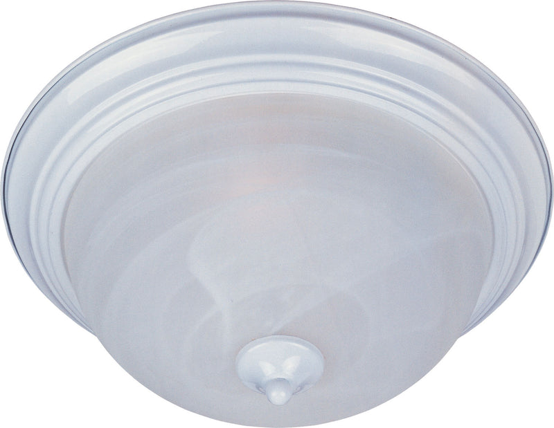Maxim 5840MRWT Essentials - 584x One Light Flush Mount, White Main Image.jpg
