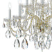 Crystorama 1110-PB-CL-MWP Traditional Crystal Ten Light Chandelier Polished Brass Alternate Image 2.jpg