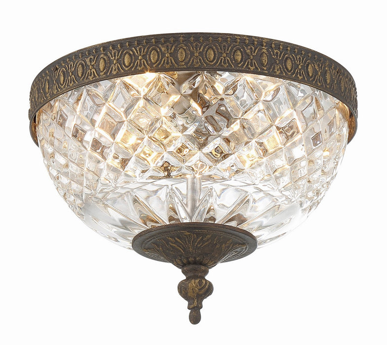 Crystorama 117-8-EB Ceiling Mount Two Light Flush Mount English Bronze Alternate Image 4.jpg