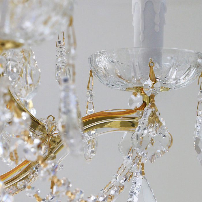 Crystorama 4415-GD-SMW-CLM Brentwood Six Light Chandelier Gold Alternate Image.jpg