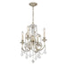 Crystorama 5114-OS-CL-MWP Regis Four Light Mini Chandelier Olde Silver Alternate Image 4.jpg