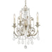 Crystorama 5114-OS-CL-MWP Regis Four Light Mini Chandelier Olde Silver Main Image.jpg