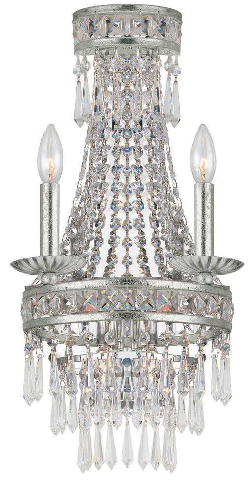Crystorama 5262-OS-CL-MWP Mercer Two Light Wall Sconce Olde Silver Main Image.jpg