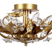 Crystorama 5316-GL Paris Market Six Light Semi Flush Mount Gold Leaf Alternate Image 2.jpg