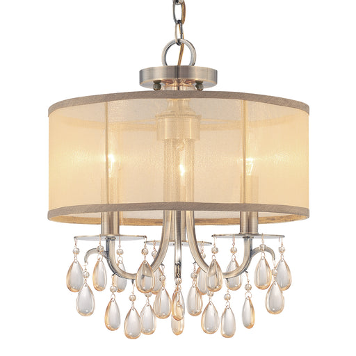 Crystorama 5623-AB Hampton Three Light Mini Chandelier Antique Brass Alternate Image.jpg