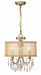Crystorama 5623-AB Hampton Three Light Mini Chandelier Antique Brass Main Image.jpg