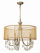 Crystorama 5625-AB Hampton Five Light Chandelier Antique Brass Alternate Image 4.jpg
