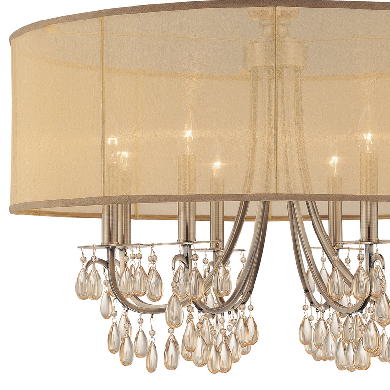 Crystorama 5628-AB Hampton Eight Light Chandelier Antique Brass Alternate Image.jpg