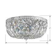 Crystorama 712-CH-CL-MWP Ceiling Mount Three Light Flush Mount Polished Chrome Alternate Image.jpg