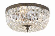 Crystorama 714-EB-CL-MWP Ceiling Mount Three Light Flush Mount English Bronze Main Image.jpg
