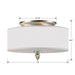 Crystorama 9503-SN Luxo Three Light Flush Mount Satin Nickel Alternate Image 2.jpg