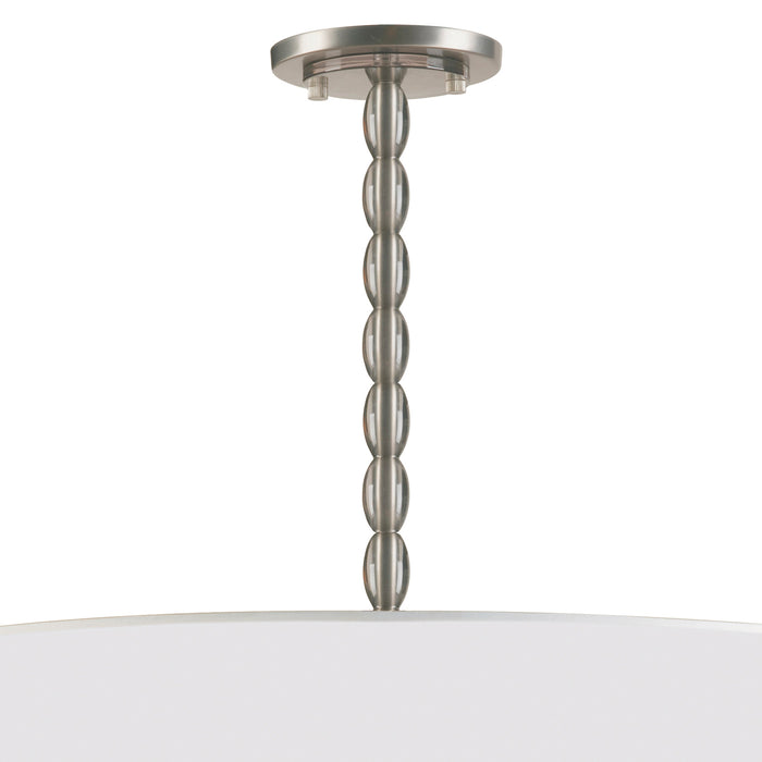Crystorama 9507-SN Luxo Five Light Chandelier Satin Nickel Alternate Image 2.jpg