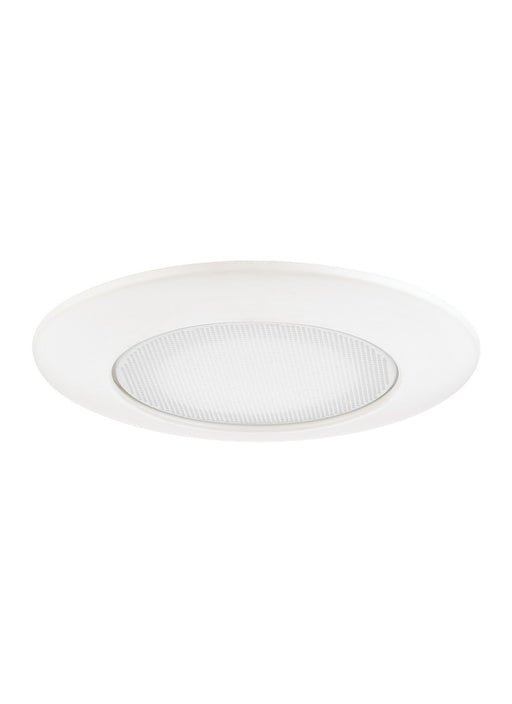 Generation Lighting 11033AT-15 Recessed Trims 6"Flat Glass Shower Trim with Reflector, White Main Image.jpg