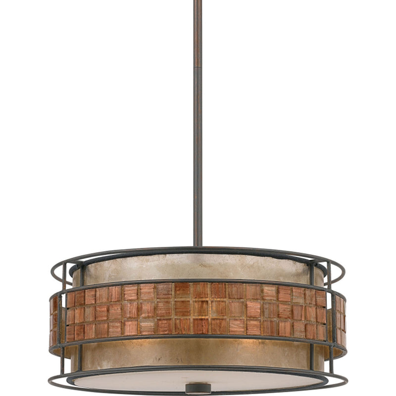 Quoizel MC842CRC Laguna Three Light Pendant, Renaissance Copper Main Image.jpg