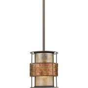 Quoizel MC842PRC Laguna One Light Mini Pendant, Renaissance Copper Main Image.jpg