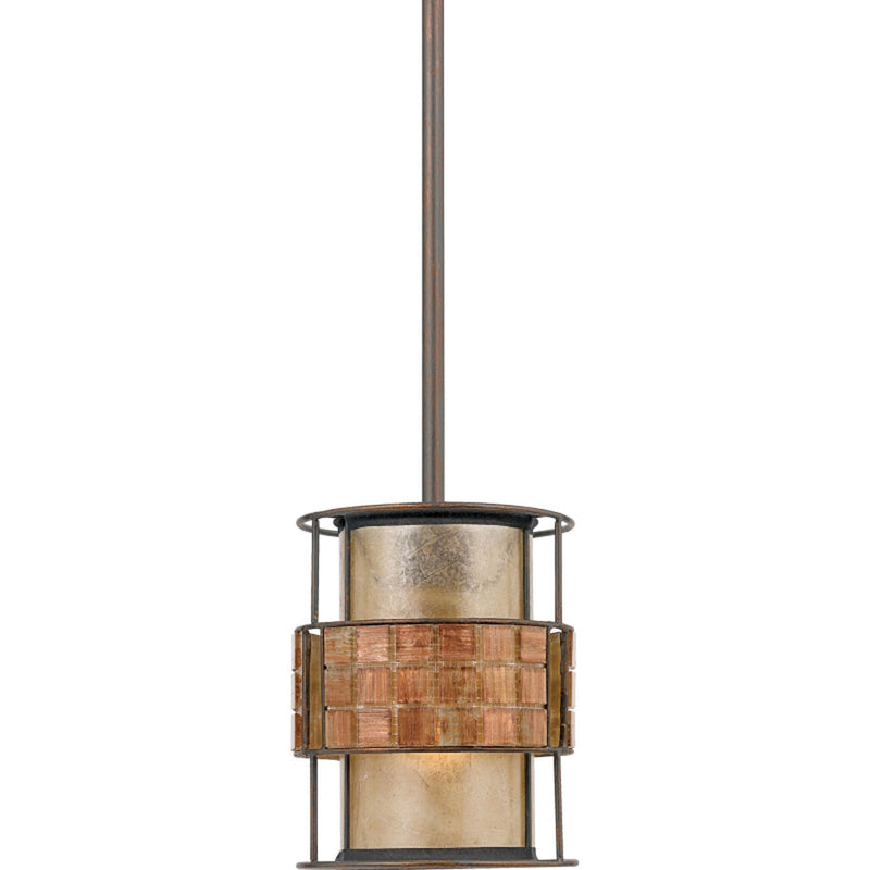 Quoizel MC842PRC Laguna One Light Mini Pendant, Renaissance Copper Main Image.jpg