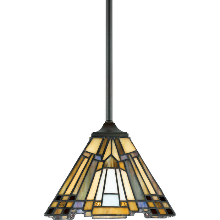 Quoizel TFIK1508VA Inglenook One Light Mini Pendant, Valiant Bronze Main Image.jpg