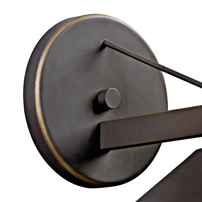 Kichler 49061OZ One Light Outdoor Wall Mount, Olde Bronze (3)