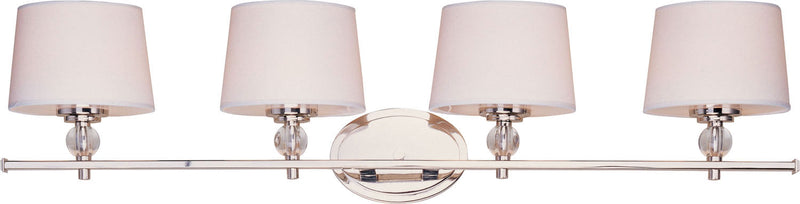 Maxim 12764WTPN Rondo Four Light Bath Vanity, Polished Nickel Main Image.jpg