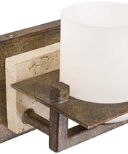 Minka-Lavery 6461-273 Compositions One Light Bath, Aged Patina Iron Alternate Image 2.jpg
