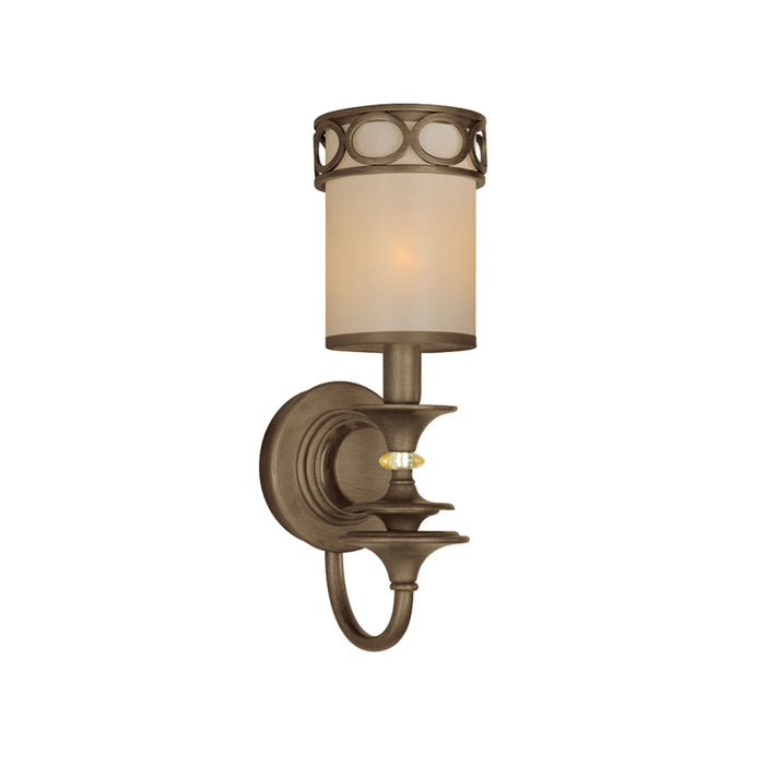 Crystorama 9601-AB Hot Deal One Light Wall Sconce Antique Brass Main Image.jpg