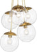 Minka-Lavery 2745-695 Auresa Five Light Pendant, Soft Brass Alternate Image.jpg