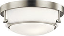 Kichler 44088NI Belmont Two Light Flush Mount, Brushed Nickel Alternate Image.jpg