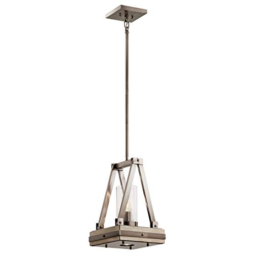 Kichler 43435CLP Colerne One Light Pendant, Classic Pewter Alternate Image.jpg