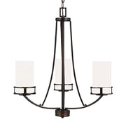 Generation Lighting 3121603-710 Robie Three Light Chandelier, Bronze Alternate Image.jpg