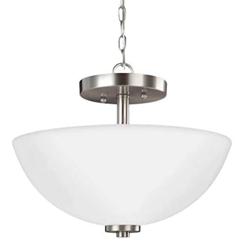 Generation Lighting 77160-05 Oslo Two Light Semi-Flush Convertible Pendant, Chrome Alternate Image.jpg