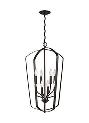 Generation Lighting 5134908EN-710 Romee Eight Light Hall / Foyer, Bronze Alternate Image.jpg