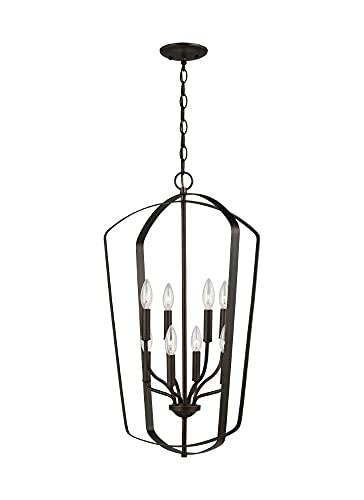 Generation Lighting 5134908EN-710 Romee Eight Light Hall / Foyer, Bronze Alternate Image.jpg