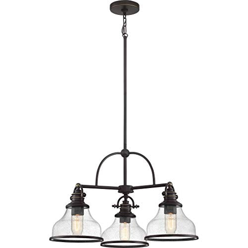 Quoizel GRTS5103PN Grant Three Light Chandelier, Palladian Bronze Alternate Image 4.jpg